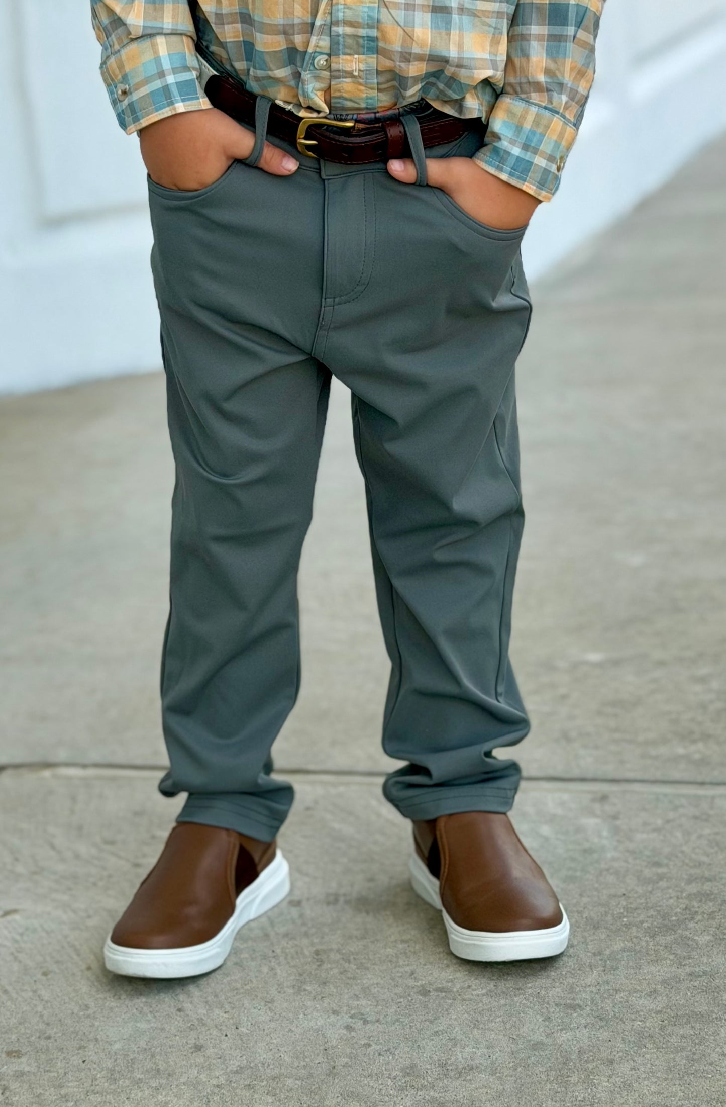 Tee Time Pants, Slate Green