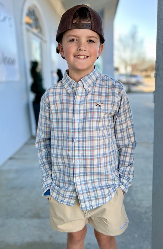 Blue Stapleton Button Down