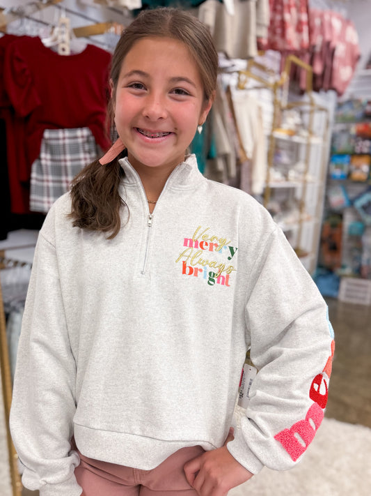 Very Merry Always Bright Sweatshirt