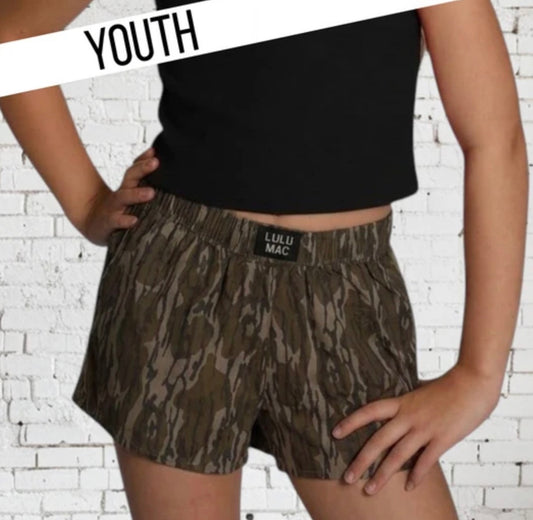 Lulu Mac Mossy Oak Bottomland Boxer Short