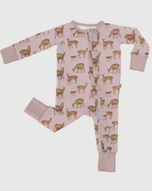 LS Zip Pjs , Does and Fawns