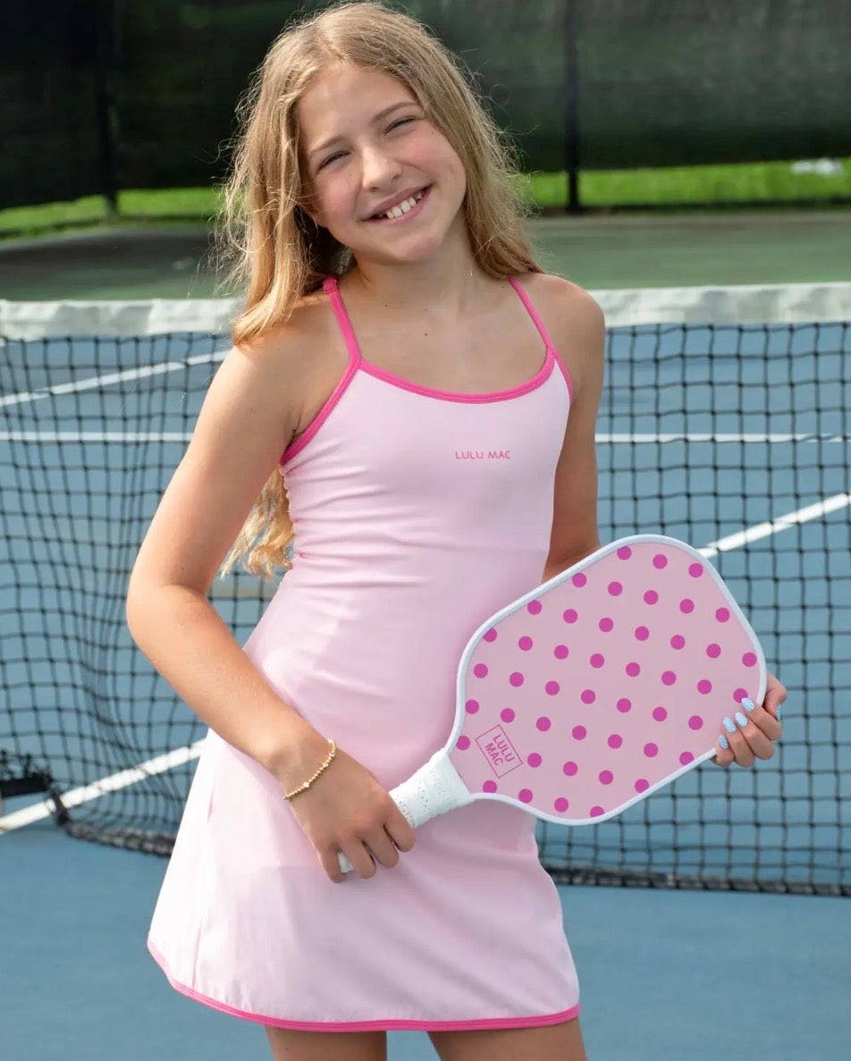 Lulu Mac Athletic Dress, Light Pink/Aurora