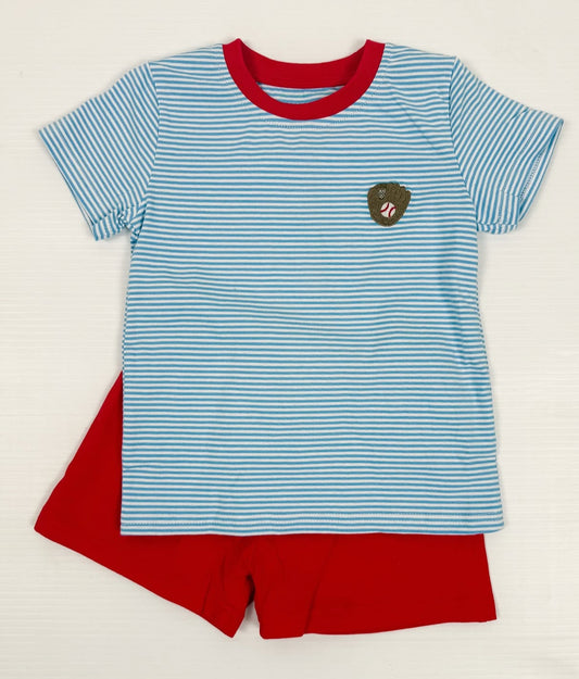 Baseball Short Set