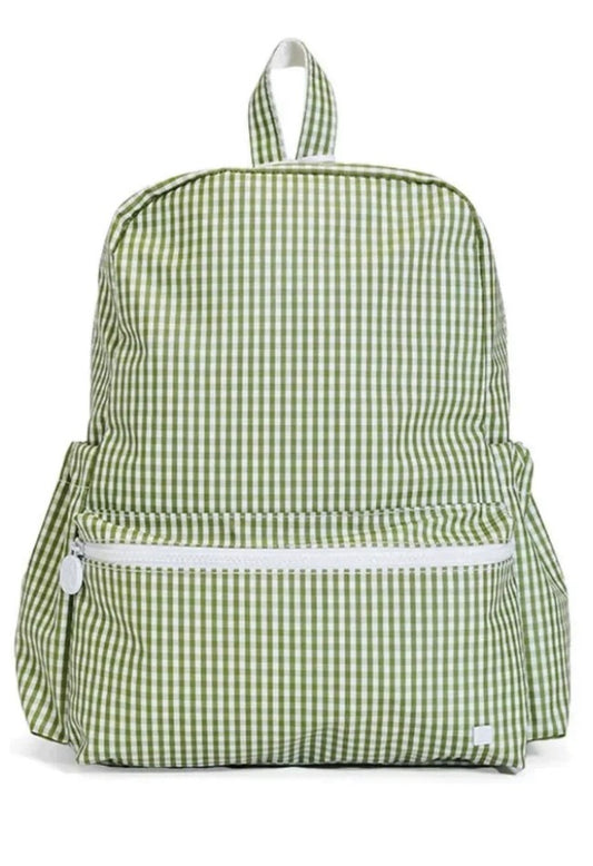 Backpacker Backpack, Gingham Moss