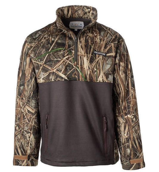 Youth Real Tree Quarter Zip Marshland