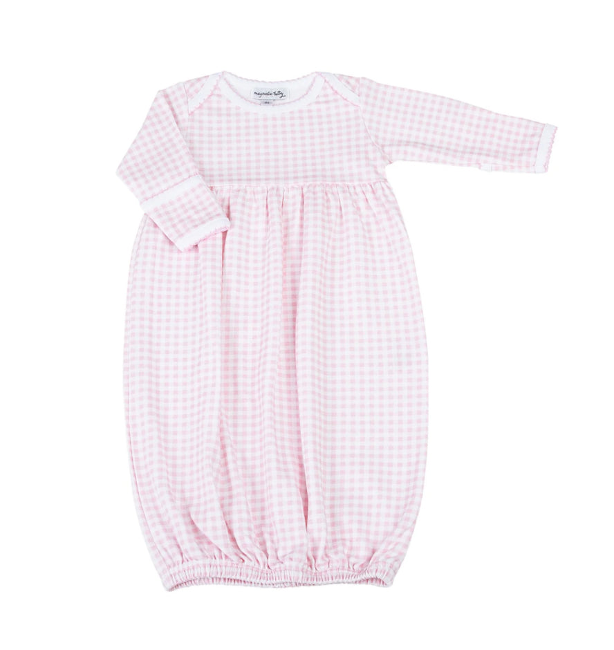 Mini Checks Gown