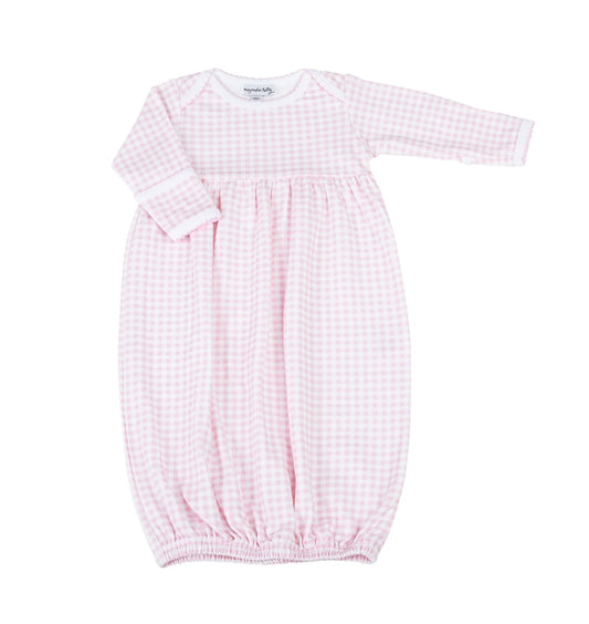 Mini Checks Gown