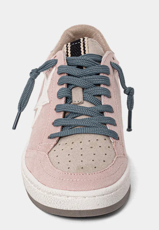 Paz Mini Pink Suede