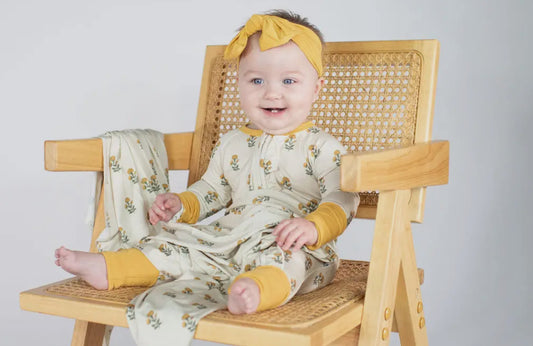 LS Zip Pjs , Marigold Block