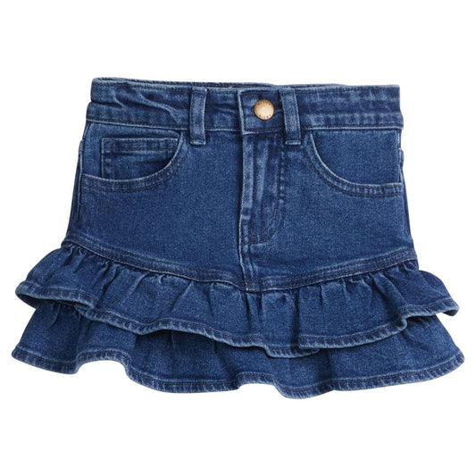 Denim Mini Skirt