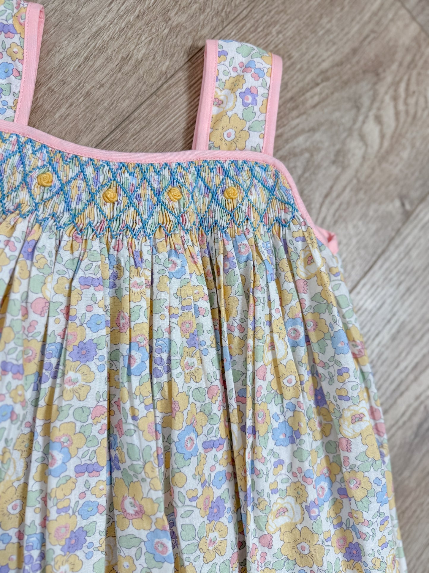 Florence Smocked Sleeveless Dress