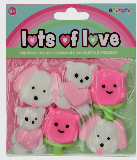 Lots Of Love Squeeze Toy Set