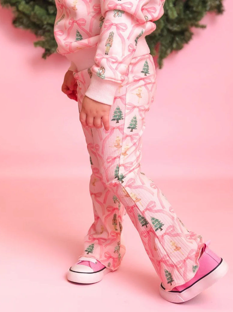 Nutcracker Christmas Flare Legging