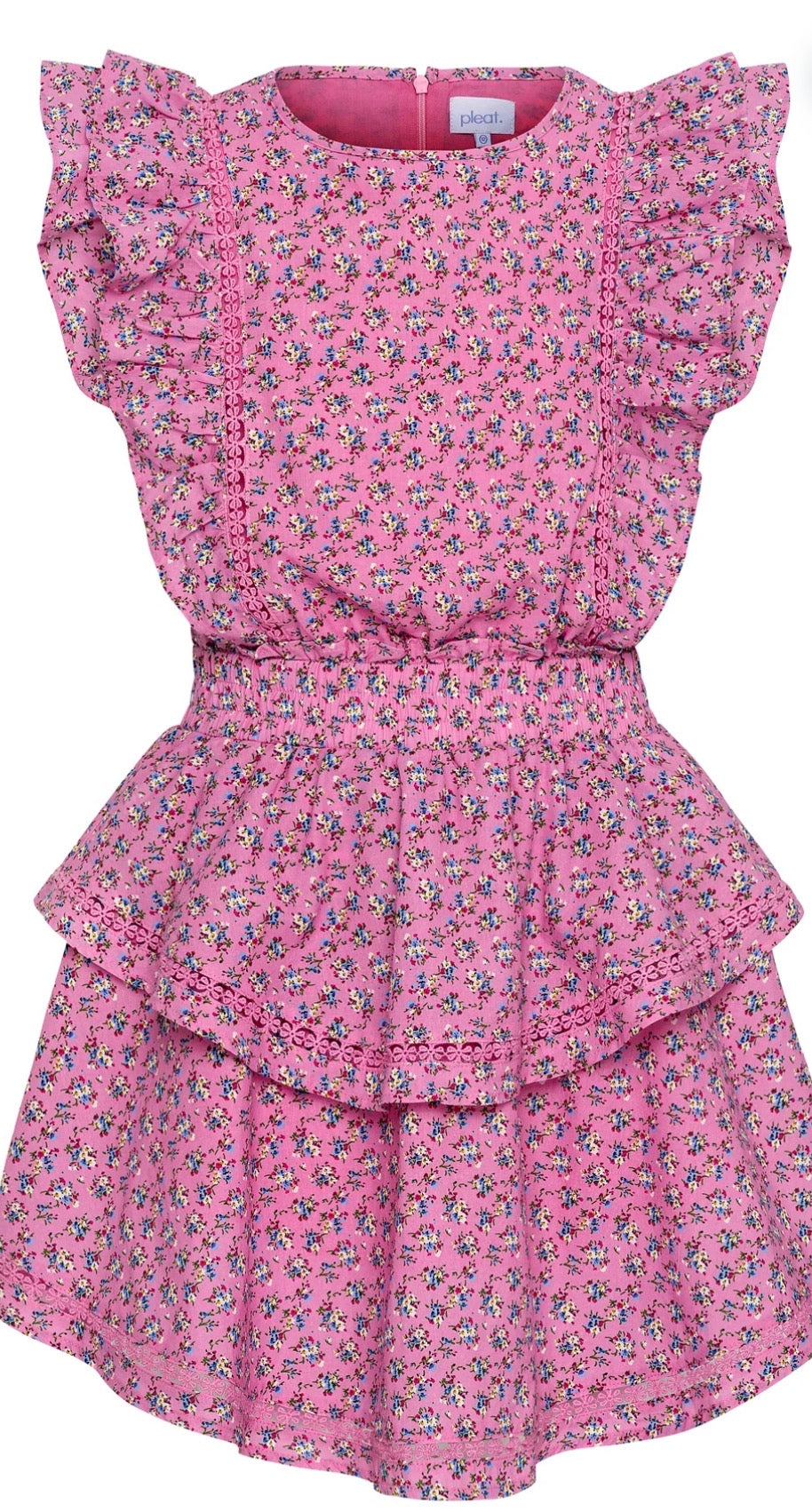 Gigi Dress Hibiscus Pop