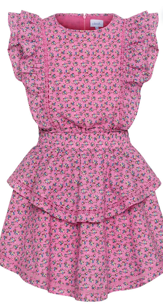 Gigi Dress Hibiscus Pop