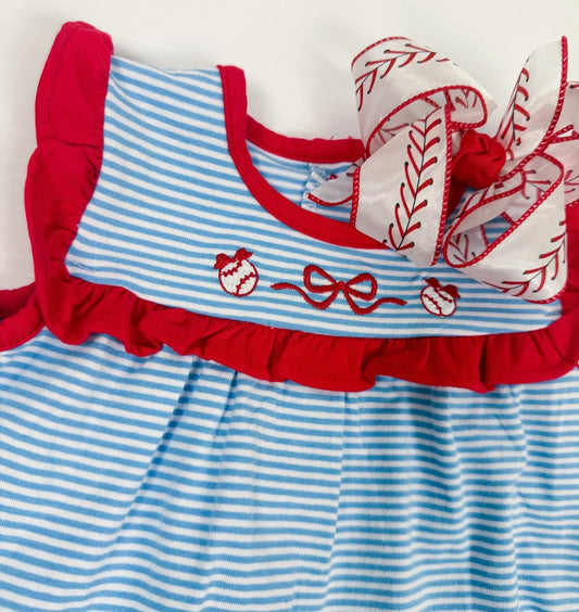 Baseball Bloomer Set