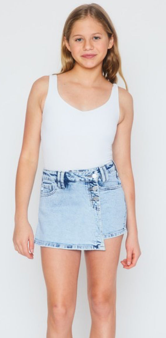 Medium Youth Cross Over Skort