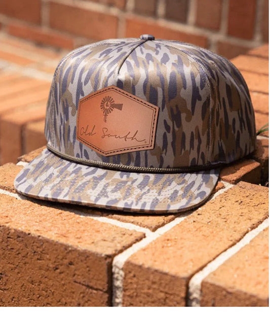 Signature Leather Patch Osland Camo Hat