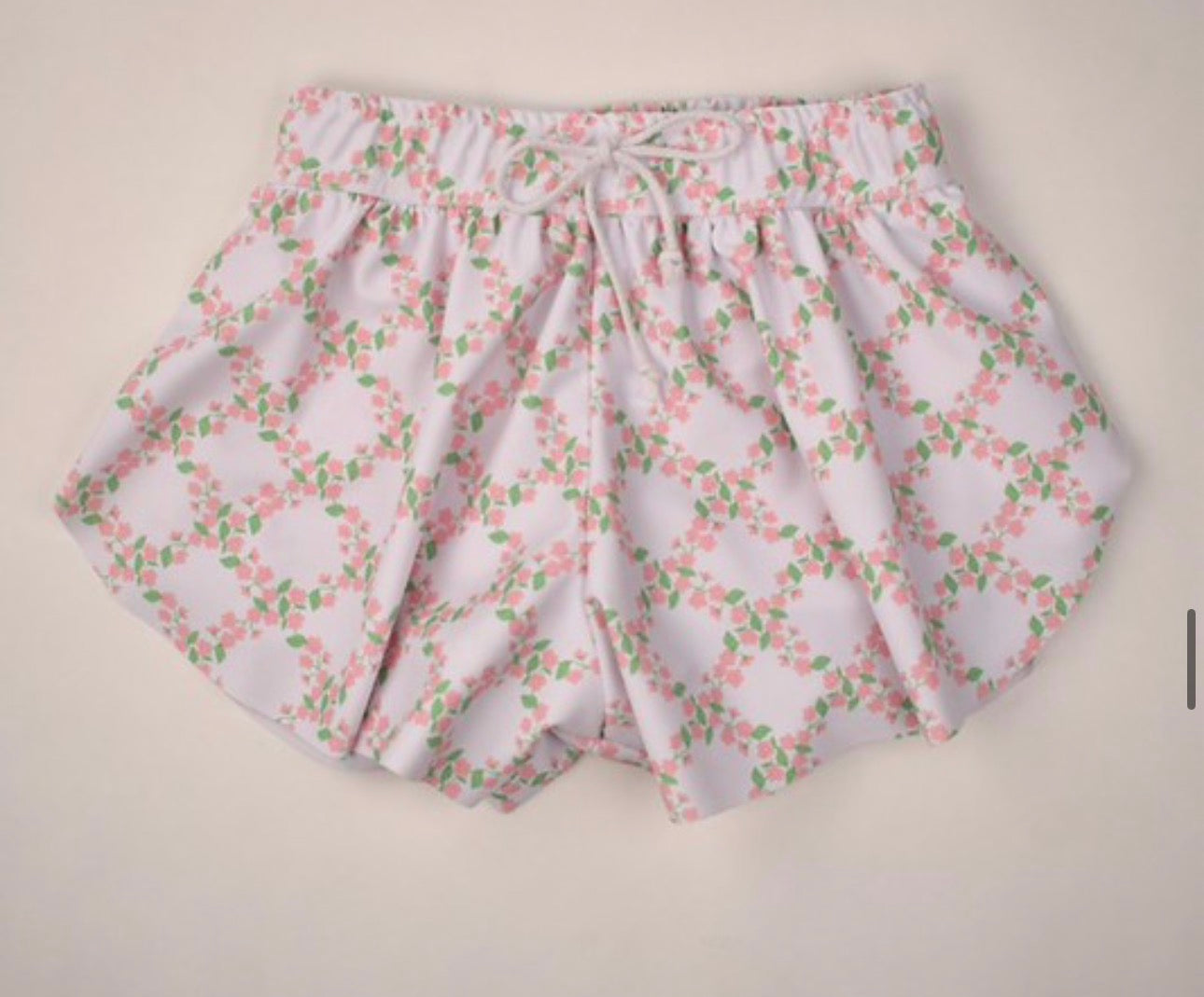 Floral Trellis Butterfly Short