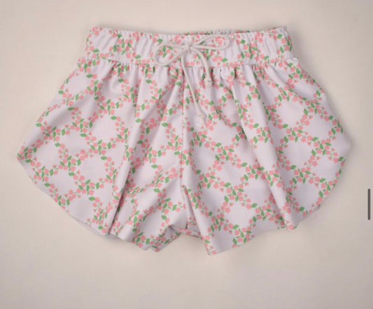 Floral Trellis Butterfly Short