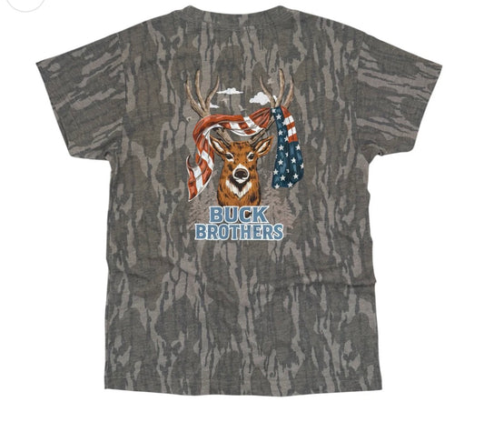 Mossy Oak Liberty Buck Tee(Youth)