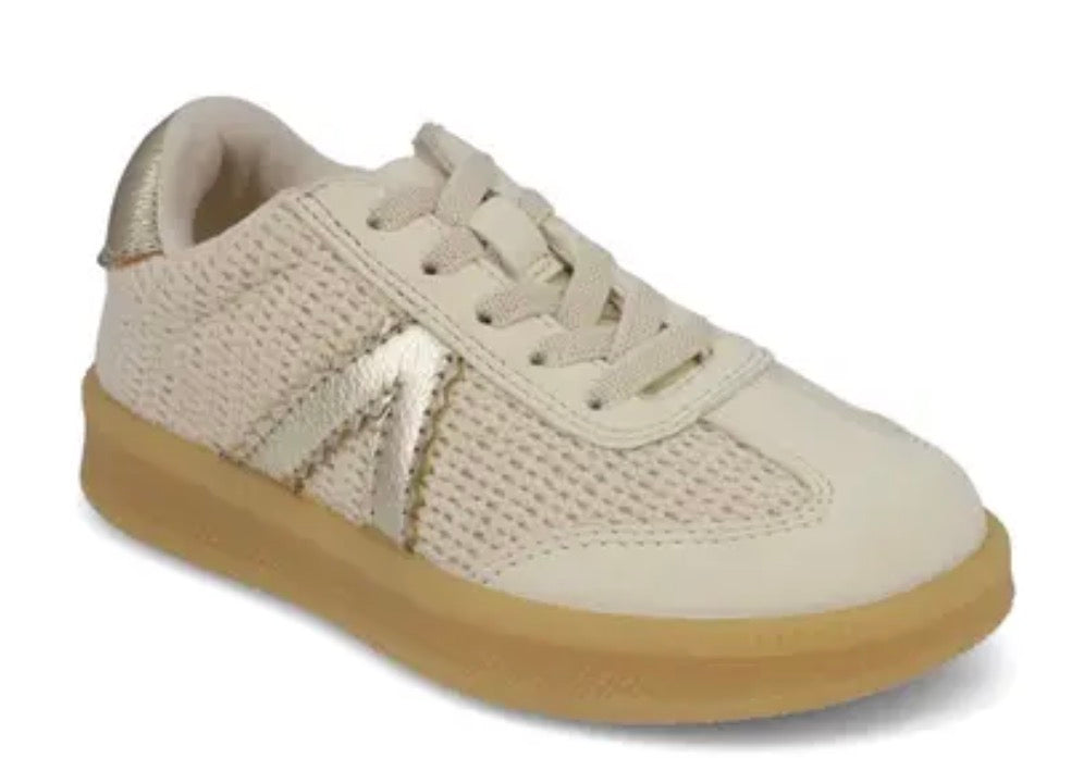 Axel Sneakers, Beige/Gold