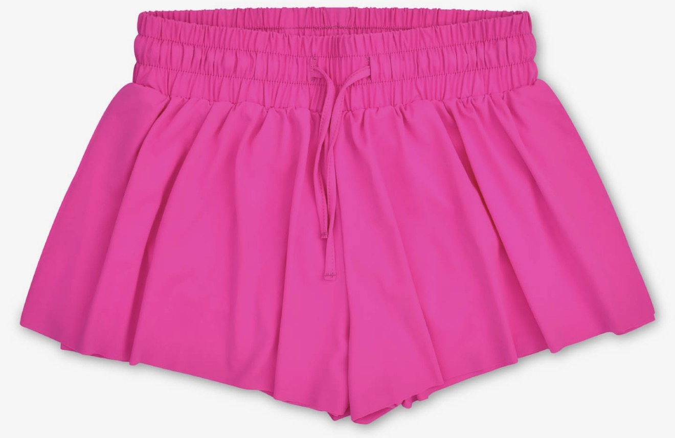 Butterfly Shorts , Pretty Pink