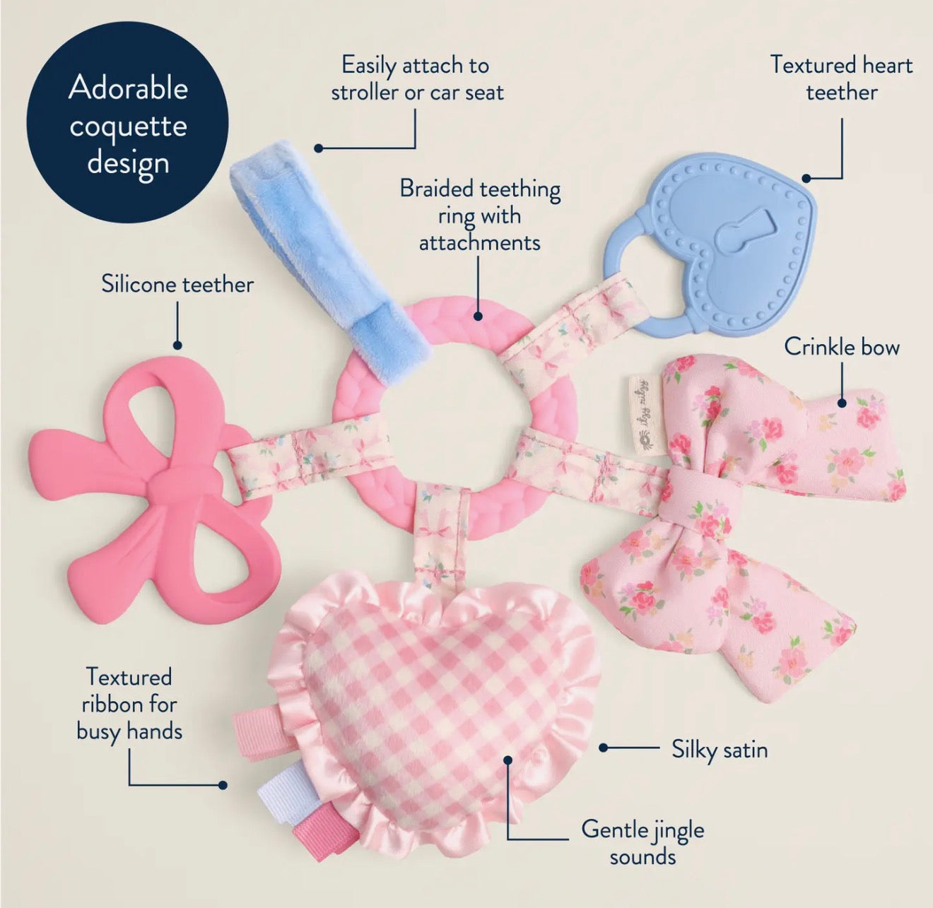 Bow Bitzy Busy Ring