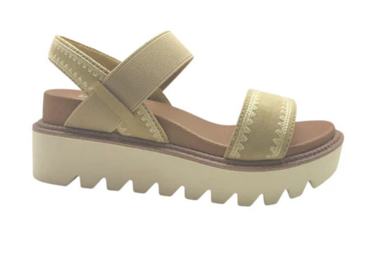 Little Junni Natural Sandal