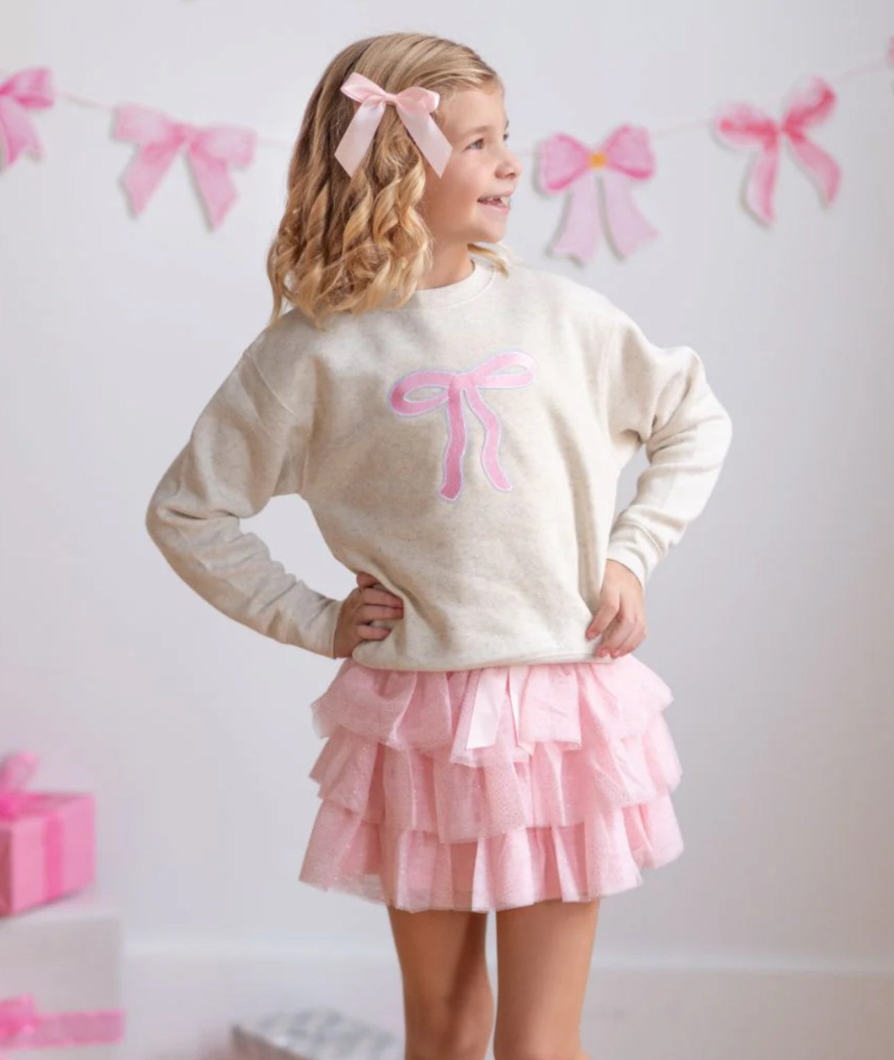 Bow Patch Sweatshirt