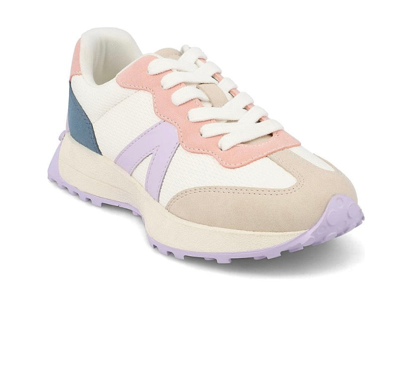 Cayli White Lilac Sneaker