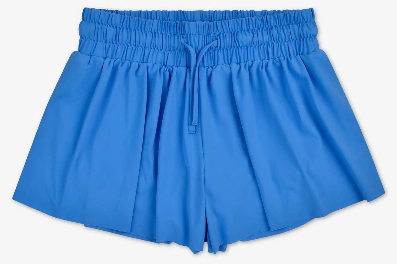 Butterfly Shorts , Bright Blue