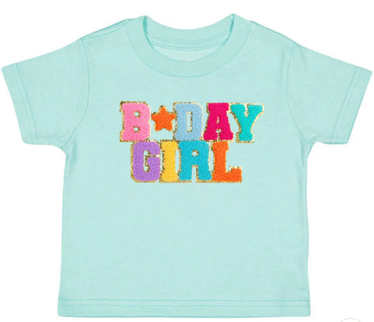 Birthday Girl Patch Shirt