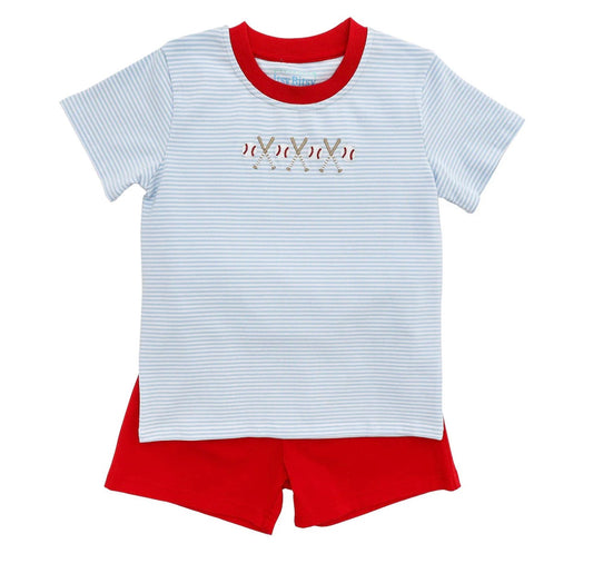 Baseball Short Set