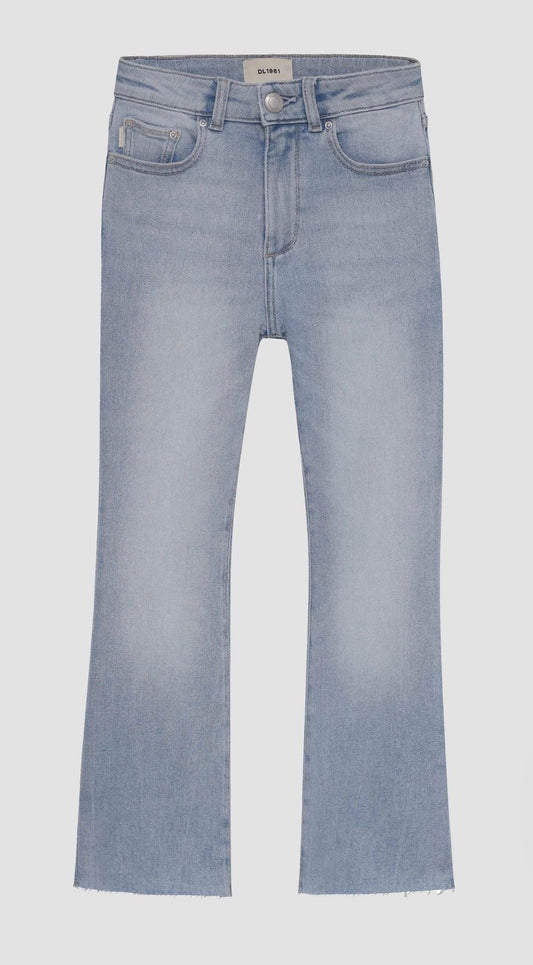 Claire Bootcut Jeans, Atlantic Raw