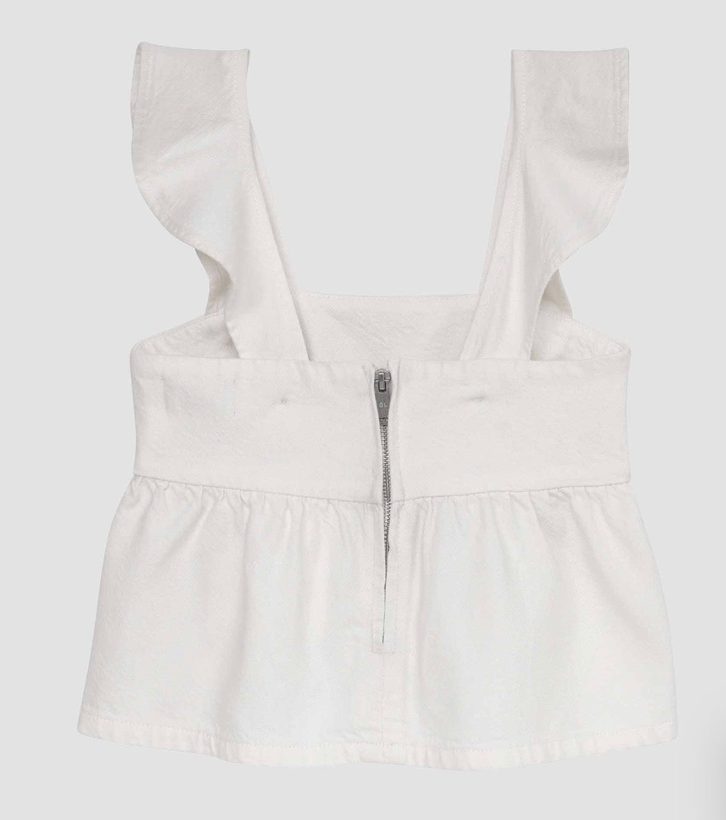 Meredyth Top , White