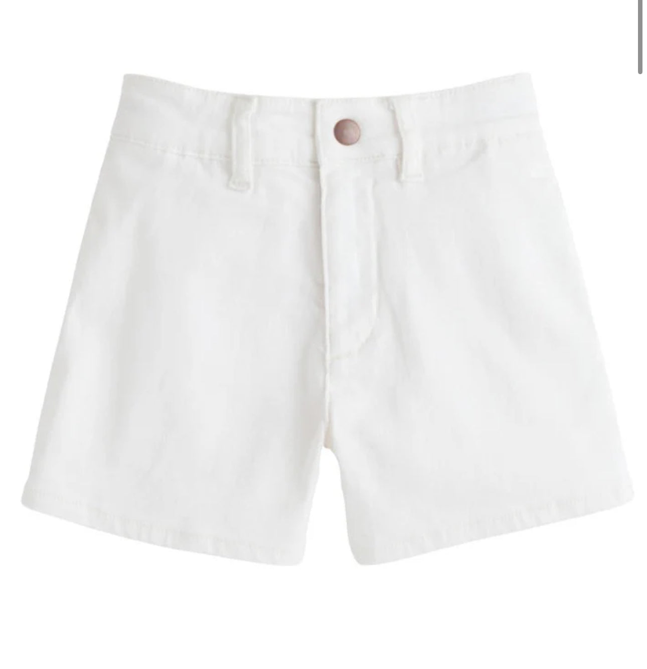 Ivory Denim Shorts