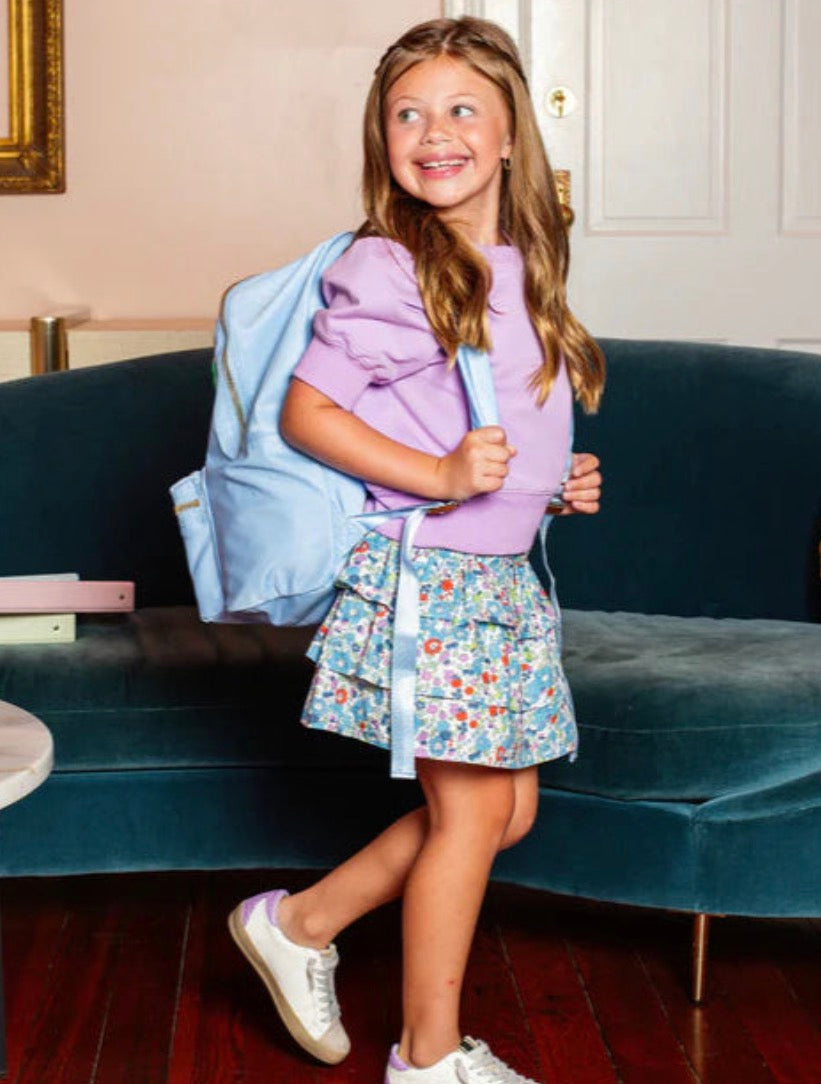 Sally Skirt Preppy Petals