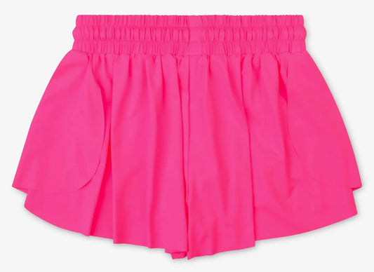 Butterfly Shorts , Hot Pink