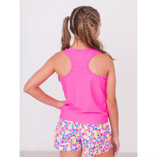 Neon Magenta Active Tank