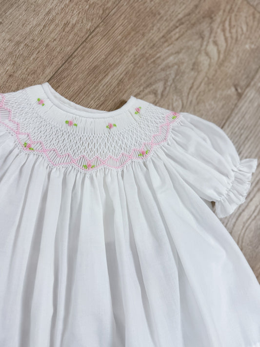 Ivory Bishop Roselle Dress