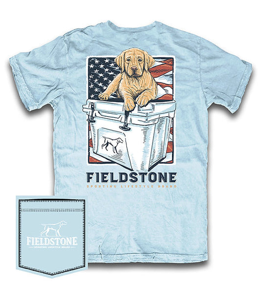 Chambray Cooler Puppy Tee
