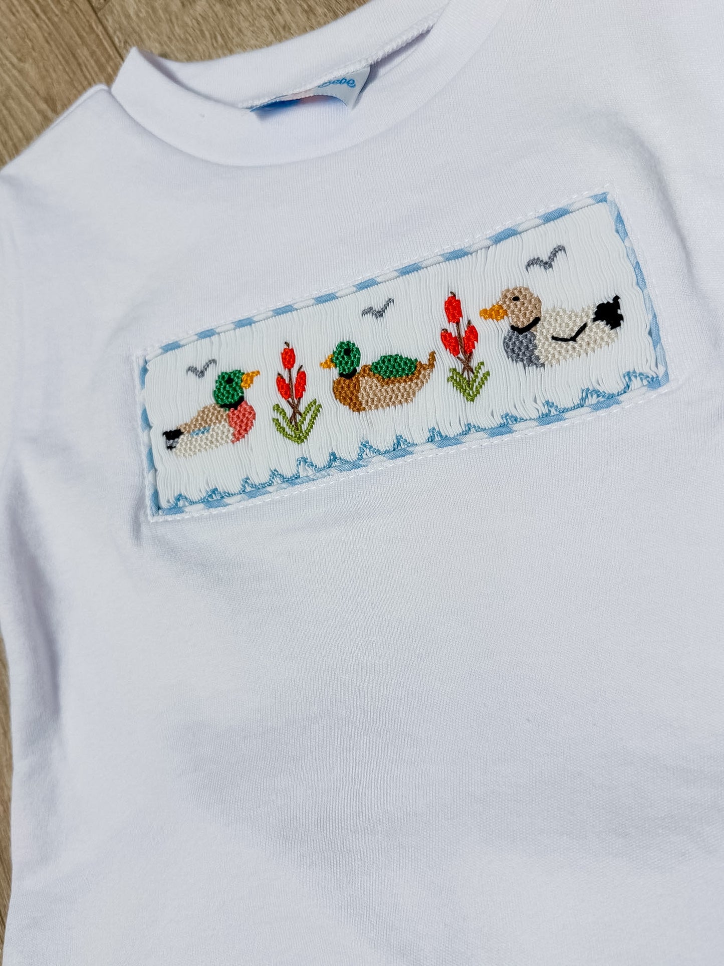 Mallard Duck Smock Shirt & Short Set