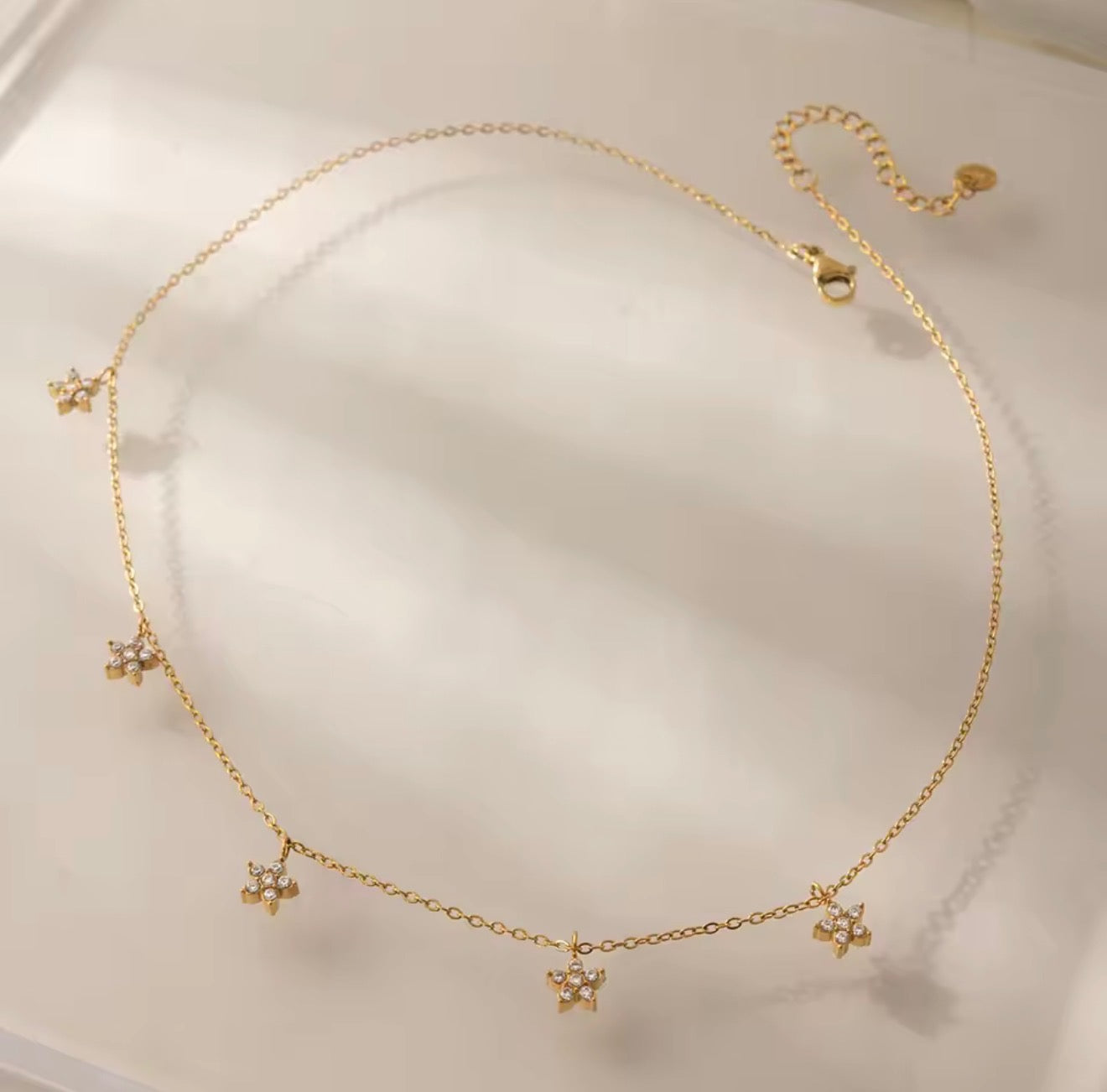 Multiple Star Necklace