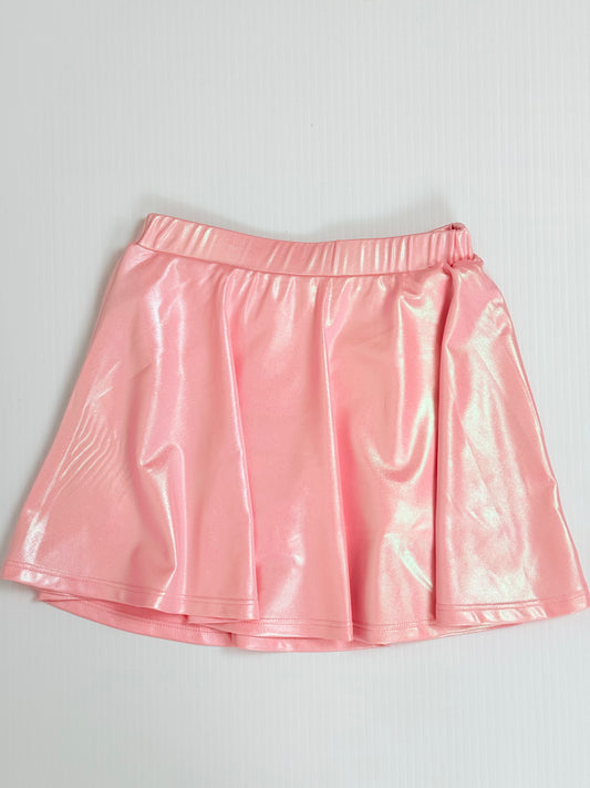 Metallic Pink Skirt