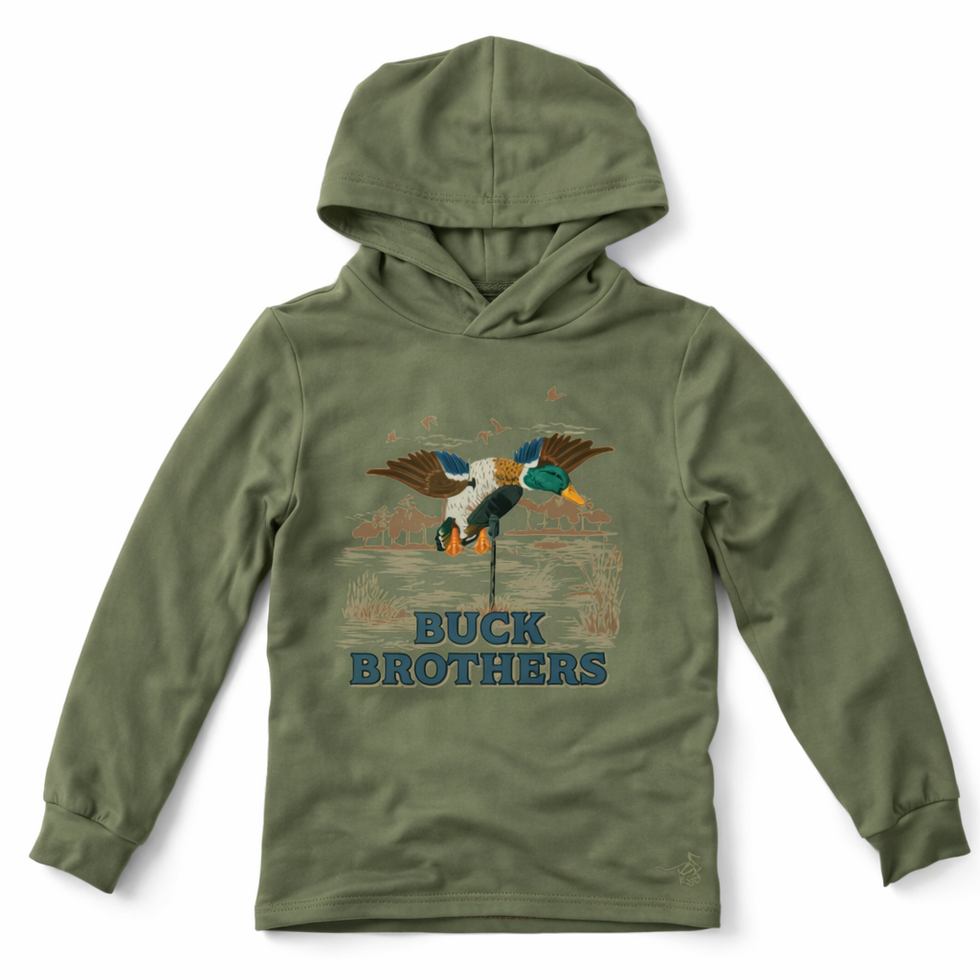 Mack Performance Hoodie, Field Proven Mallard(Moss)