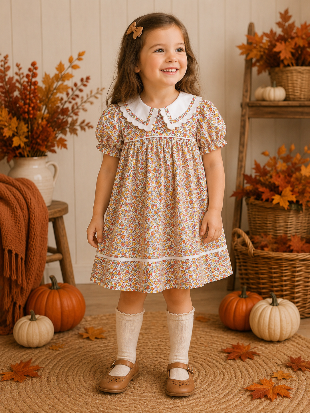 Fall Floral, Dress