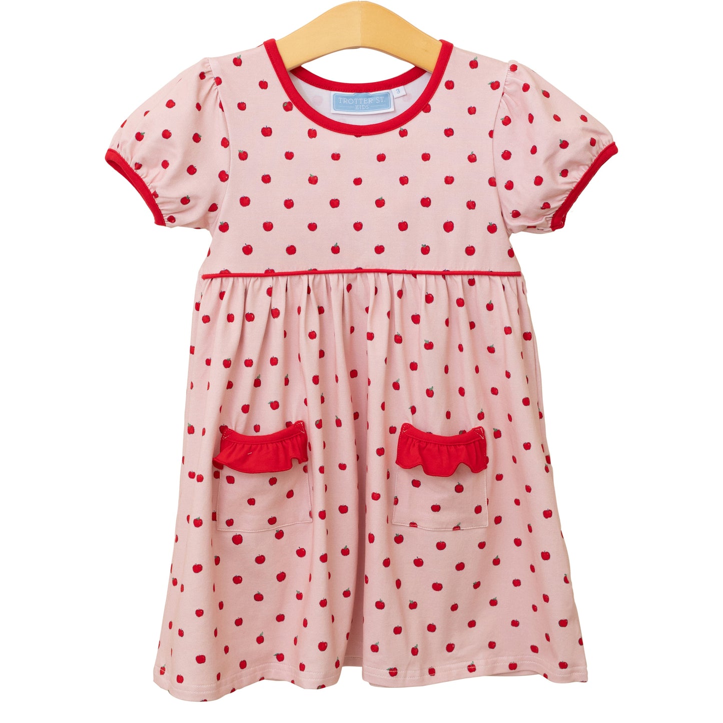 Apple Print Dress
