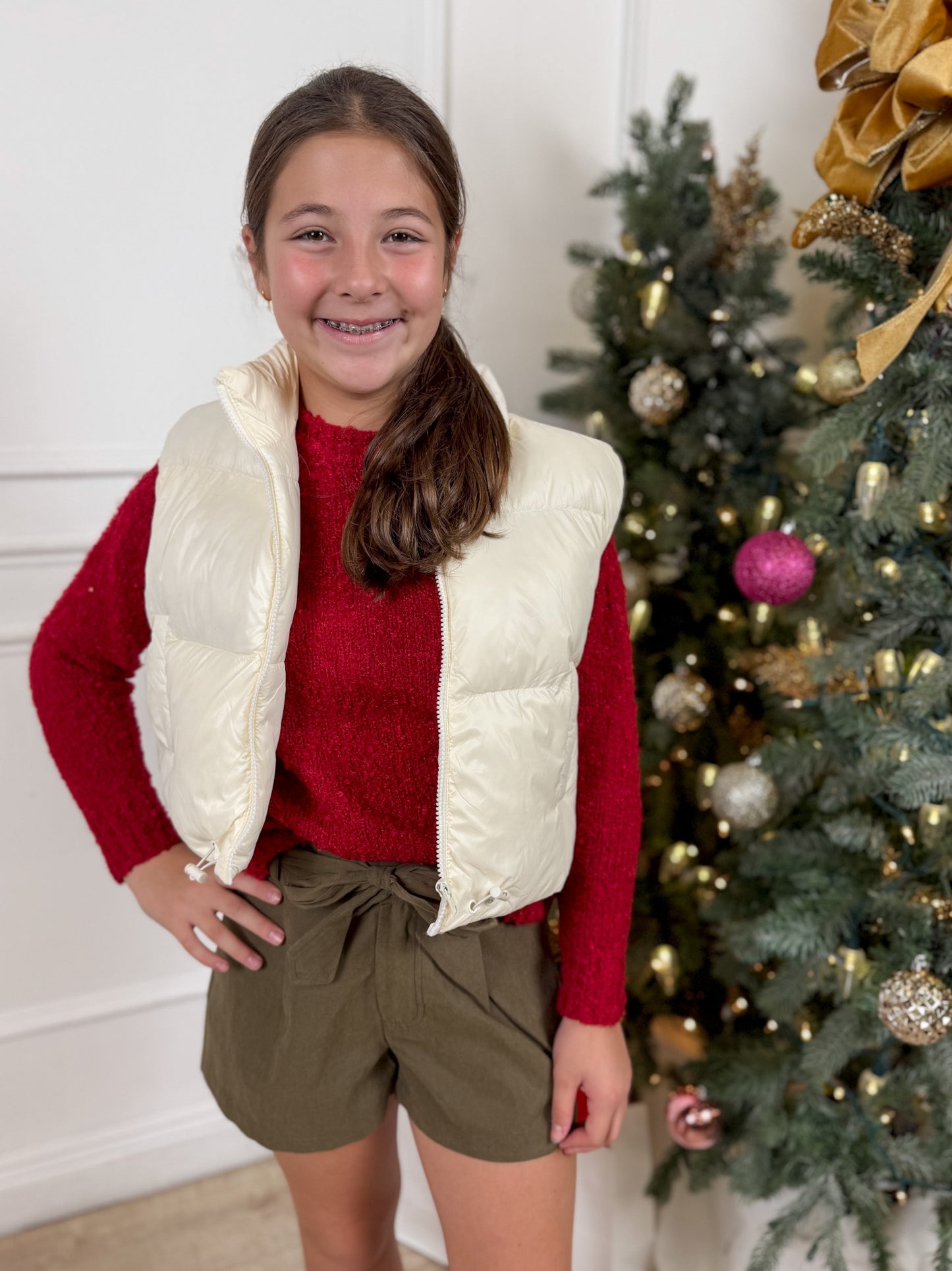 Red Limelight Sweater