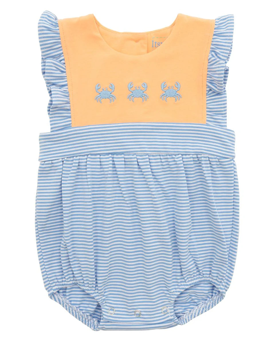Crab Trio Ruffle Bubble